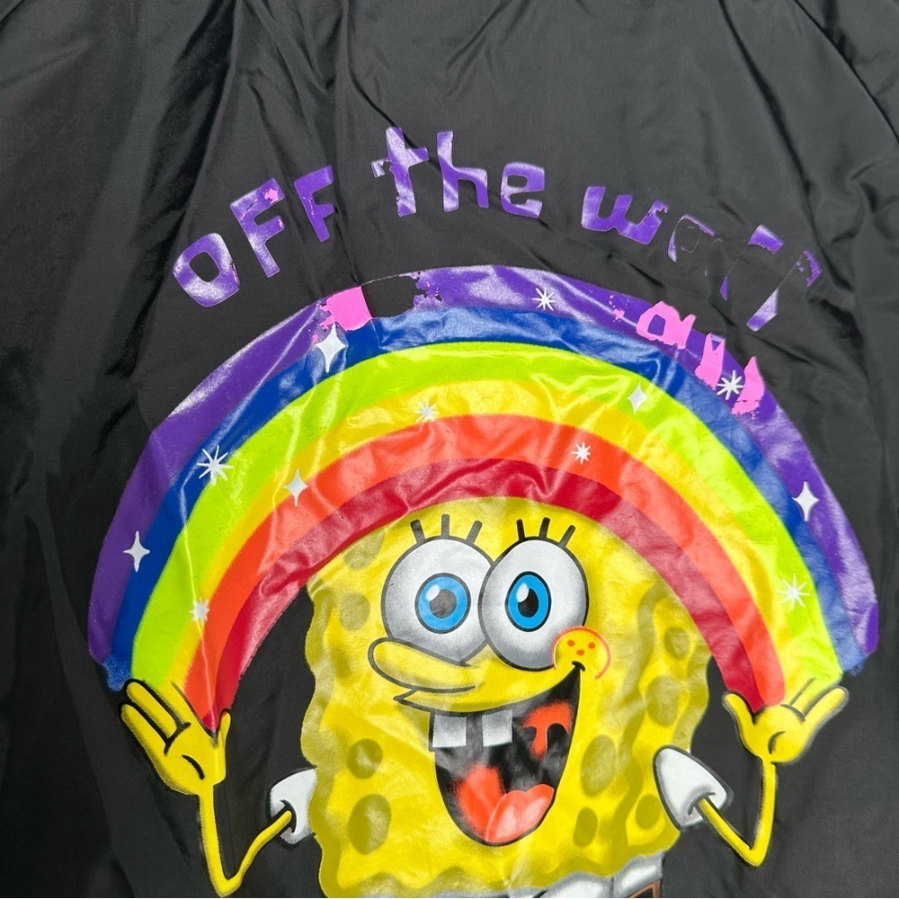 Vans x Spongebob Imagination Torrey jacket in black Size Medium - Picture 6 of 9